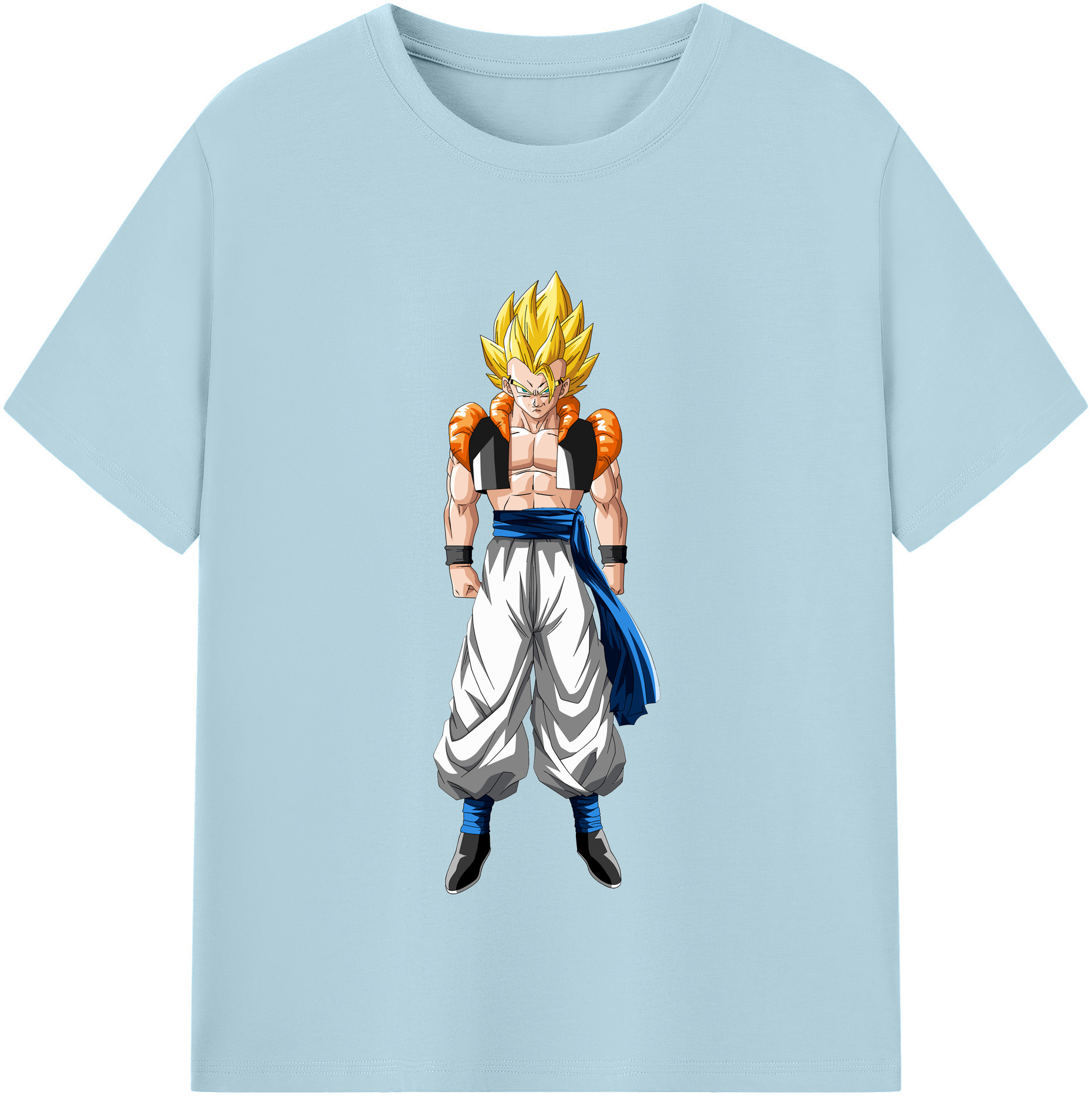 （画像用） ドラゴンボール ベジータ四世（Bejīta Yonsei）DRAGON BALL Vegeta IV 綿100％半袖Tシャツ（フロントプリント）